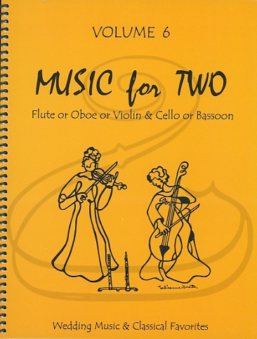 Last Resort Music Publishing Kelley: (collection) Music for Two, Vol.6 (violin/flute/oboe & cello/bassoon) Last Resort