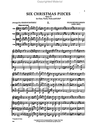 International Music Company Mendelssohn, F. (Bastable): Six Christmas Pieces Op. 72 (flute, violin, viola, cello)