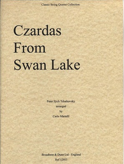 Carl Fischer Tchaikovsky, P.I.: Czardas from Swan Lake (string quartet)