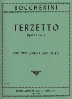 International Music Company Boccherini, L.: Terzetto Op.54 No.3 (2 violins & cello)