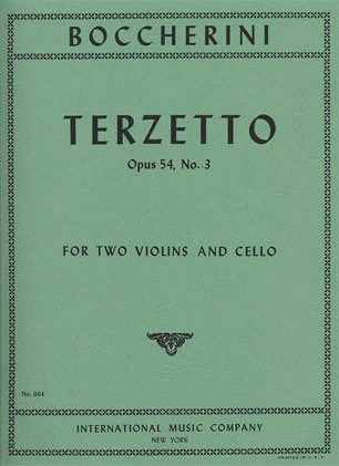 International Music Company Boccherini, L.: Terzetto Op.54 No.3 (2 violins & cello)