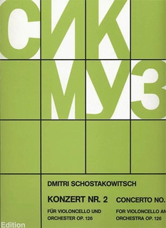 HAL LEONARD Shostakovich, Dmitri (Rostropovich): Cello Concerto No.2 (cello & piano)