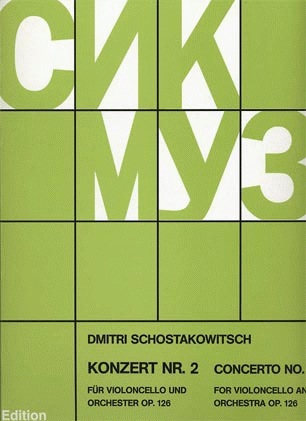 HAL LEONARD Shostakovich, Dmitri (Rostropovich): Cello Concerto No.2 (cello & piano)