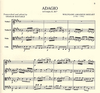 International Music Company Mozart, W.A.: Five Adagios for String Quartet-score and parts (2 violins, viola, cello)