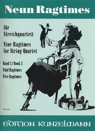 Thomas-Mifune: 9 Ragtimes for String Quartet Vol.2