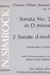 Simrock Stanford, Charles Viliers: Sonata No.2 in d minor Op39 (cello & piano)