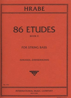 International Music Company Hrabe, Josef: 86 Studies Vol.2 (bass)