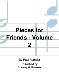 HAL LEONARD Ramsier, P.: Pieces For Friends Vol, 2 (bass & piano)