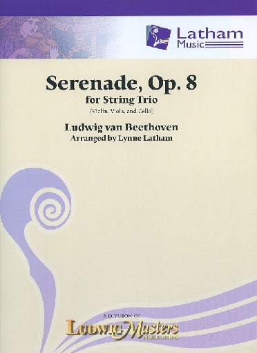 LudwigMasters Beethoven, L.: Serenade, Op 8 for String Trio (violin, viola, cello, score and parts)