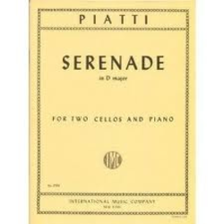 International Music Company Piatti, Alfredo: Serenade in D (2 cellos & piano)