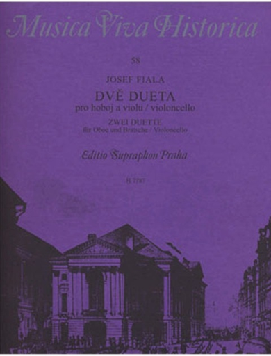 Barenreiter Fiala, Josef: Two Duets for Oboe and Viola or Cello, Barenreiter