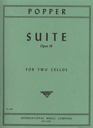 International Music Company Popper, D.: Suite Op.16 (2 Cellos)
