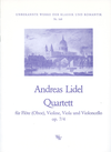 Wollenweber Lidel, Andreas: Quartet Op.7 and 4 (flute, violin, viola, cello) parts
