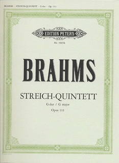 Brahms, Johannes: String Quintet No.2, Op. 111 in G Major (2 violins, 2 violas, cello)