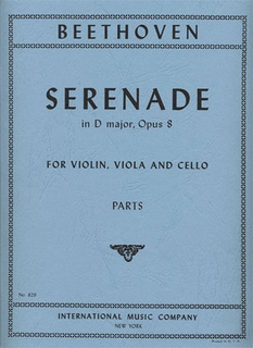 International Music Company Beethoven, L. van: Serenade in D major, Op.8 (violin, viola, cello)