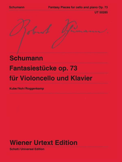 Carl Fischer Schumann R. (urtext): Fantasy Pieces/Fantansiestucke, Op.73 (cello and piano)