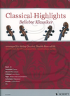 HAL LEONARD Birtel (Mitchell): (collection/score/parts) Classical Highlights - ARRANGED (string quartet w/ bass ad lib.) Schott