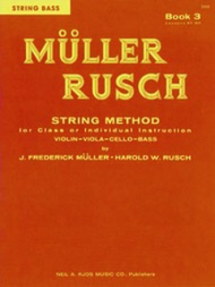Muller, J.F. & Rusch, H.W.: String Method, Bk.3 (bass)
