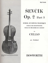Bosworth Sevcik: Op.2 No.3 School of Bowing Technique (cello)