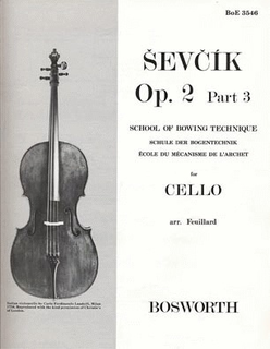 HAL LEONARD Sevcik: Op.2 No.3 School of Bowing Technique (cello)