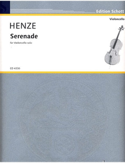 HAL LEONARD Henze, Hans Werner: Serenade (solo cello)