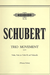 Schubert, Franz: Trio Movement in Bb D471 (violin, viola, cello)