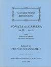 Rarities for Strings Bononcini, G.M. (Sciannameo): Sonata de Camera Op.III, No.16 (string quartet, string orchestra)