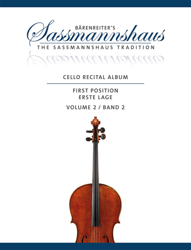 Barenreiter Sassmannshaus: Cello Recital Album, Vol.2 (cello & piano) Barenreiter