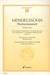 HAL LEONARD Mendelssohn, Felix:  Wedding March from Shakespeare's ''A Midsummer Night's Dream'' Op. 61 No. 9 (cello & piano)