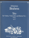 Brahms, Johannes: Trio No. 1 in B major, Op.8 (violin, Cello & piano)