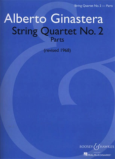 HAL LEONARD Ginastera, A: String Quartet No. 2 (set of parts)