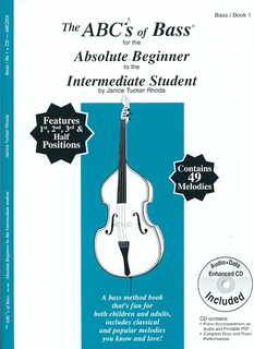 Carl Fischer Rhoda: The ABC's of Bass for the Absolute Beginner to Intermediate, Bk.1 (bass)(CD)
