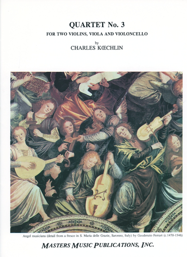 LudwigMasters Koechlin, Charles: Quartet No. 3 (string quartet)
