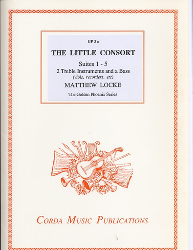 Corda Locke, Matthew (Gammie arr): The Little Consort Books 1-5 (2 violins, bass)