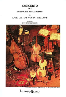 LudwigMasters Dittersdorf, K.D. (Tischer-Zeitz): Bass Concerto in E major (bass & piano)