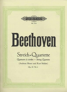 C.F. Peters Beethoven, L.van: String Quartets Vol.1; Op.18 No.1-6