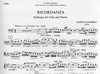 Carl Fischer Rochberg, CL Ricordanza