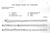 LudwigMasters Grant, Francis: First Position Etudes for Violoncello (cello) Ludwig Masters