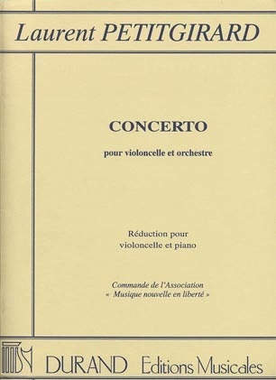 Carl Fischer Petitgirard, Laurent: Concerto (cello & piano)