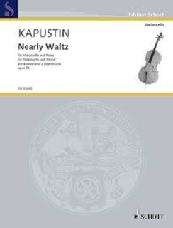 HAL LEONARD Kapustin. Nearly Waltz (cello, piano) Schott