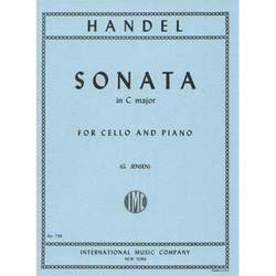 International Music Company Handel, G.F. (Jensen): Sonata in C Major (cello & piano)