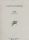 HAL LEONARD Kernis, Aaron Jay: Air (cello & piano)