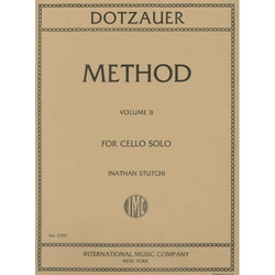 International Music Company Dotzauer, F. (Stutch): Cello Method Vol.2