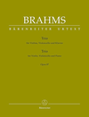 Barenreiter Brahms, J.: Trio in C, Op. 87 (violin, cello, piano) Barenreiter