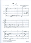 Carl Fischer Mendelssohn, F.: 12 Fughe per Archi Bk.1 (string quartet score and parts)