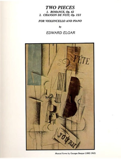 LudwigMasters Elgar, Edward: Pieces: Romance Op.62; Chanson de nuit Op. 15/1 (cello & piano)