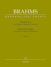 Barenreiter Brahms (Hogwood): Sextet No.2 in G Major, Op.36 - URTEXT (string sextett) Barenreiter