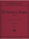 International Music Company Findeisen, T.A. (Zimmerman): 25 Technical Studies, Op.14 Volume 4 (bass)