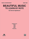 Alfred Music Applebaum, Samuel: Beautiful Music to Learn by Rote Book 1 (piano accompaniment)