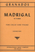 International Music Company Granados, Enrique (Rose): Madrigal in A minor (cello & piano)